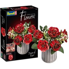 Puzzle 3D en bois - REVELL - Tiny Adventures - Reve de Roses - Fleurs
