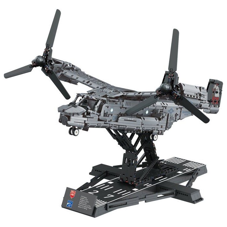 Avion a construire - REVELL - Brick System - Bell Boeing V-22 Osprey - 85 cm - 3730 briques Avion a construire - REVELL - Brick System - Bell Boeing V-22 Osprey - 85 cm - 3730 briques