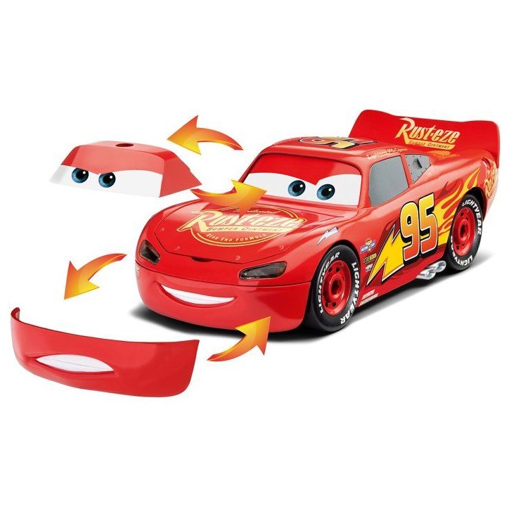 Voiture a construire - REVELL - Build & Play - CARS - Flash Mc Queen - Sons et lumieres - Des 4 ans Voiture a construire - REVELL - Build & Play - CARS - Flash Mc Queen - Sons et lumieres - Des 4 ans