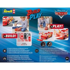 Voiture a construire - REVELL - Build & Play - CARS - Flash Mc Queen -