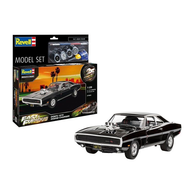 Maquette de voiture - REVELL - Model Set - Fast & Furious - Dodge Char