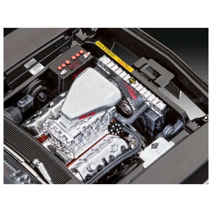 Maquette de voiture - REVELL - Model Set - Fast & Furious - Dodge Charger de Dominic - Avec colle, peintures et accessoires Maquette de voiture - REVELL - Model Set - Fast & Furious - Dodge Charger de Dominic - Avec colle, peintures et accessoires