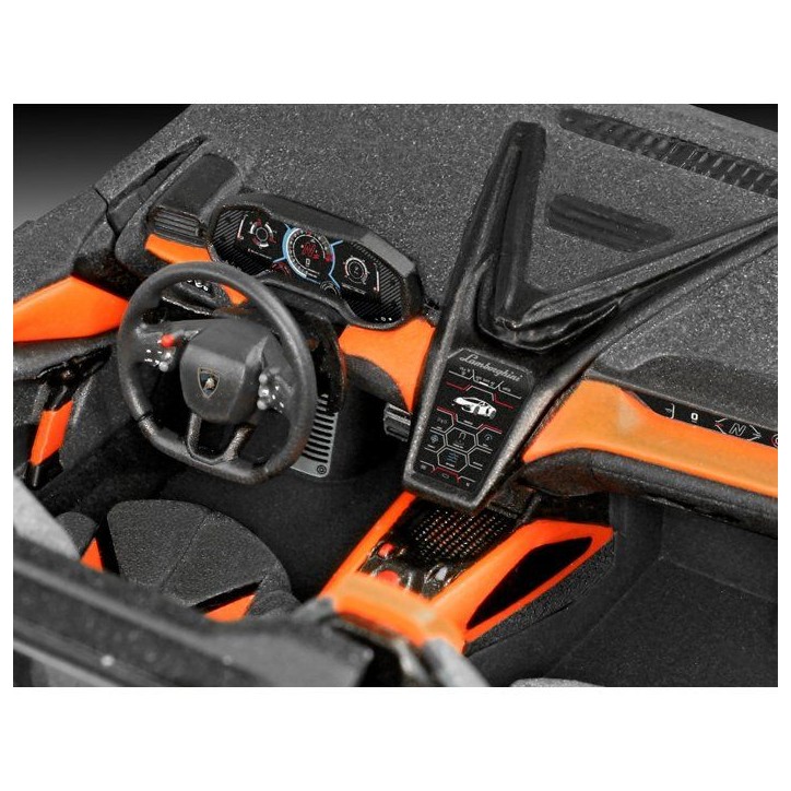 Maquette de voiture - REVELL - Model Set - Lamborghini Revuelto - Avec colle, peintures et accessoires Maquette de voiture - REVELL - Model Set - Lamborghini Revuelto - Avec colle, peintures et accessoires