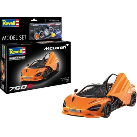 Maquette de voiture - REVELL - Model Set - Mc Laren 750 S - Avec colle