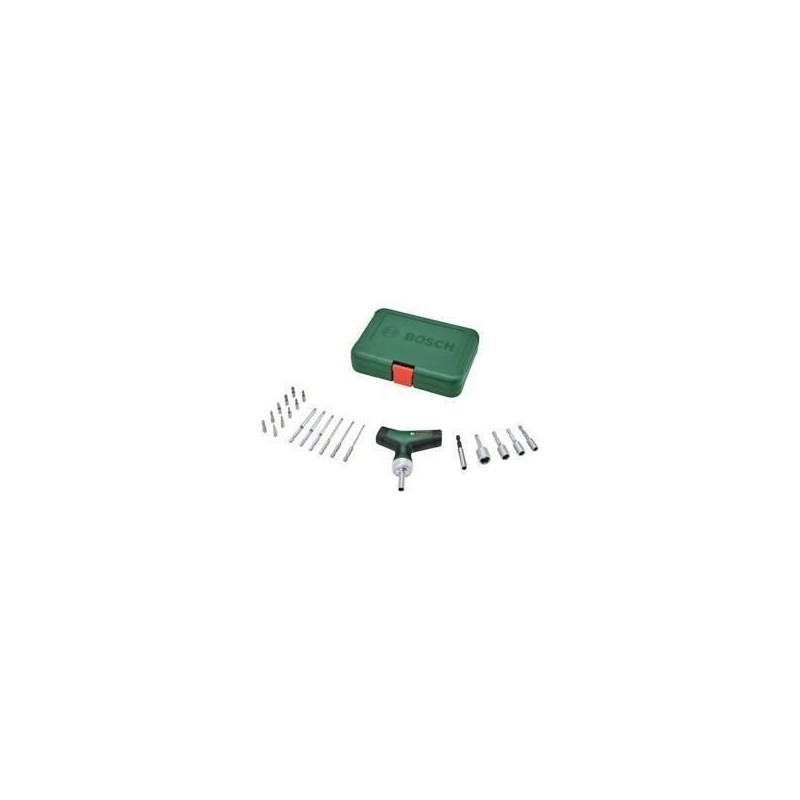 Bosch tournevis a cliquet 25 pieces Bosch tournevis a cliquet 25 pieces