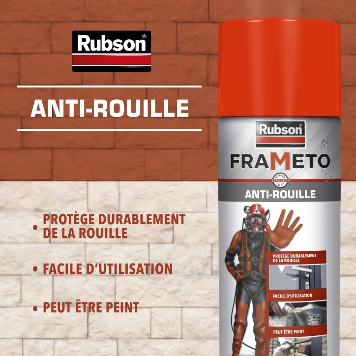 Spray anti-rouille - RUBSON - Frameto - 400 ml Spray anti-rouille - RUBSON - Frameto - 400 ml