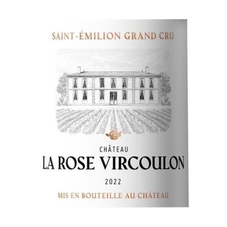 Château La Rose Vircoulon 2022 Saint-Emilion Grand Cru - Vin rouge de Bordeaux