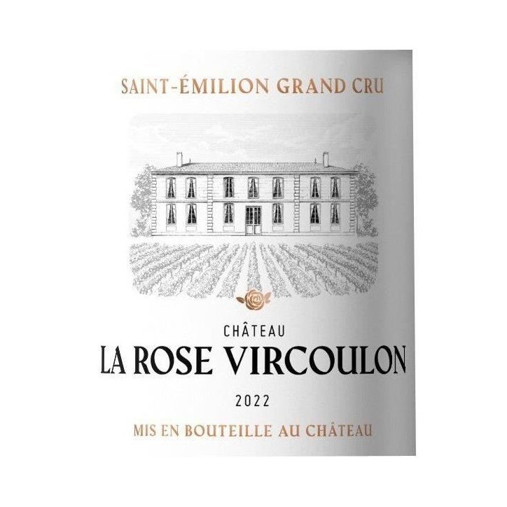 Château La Rose Vircoulon 2022 Saint-Emilion Grand Cru - Vin rouge de Bordeaux