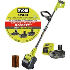Nettoyeur de sols - RYOBI - RY18PCB-140 - 18V - Batterie 4,0Ah - Charg