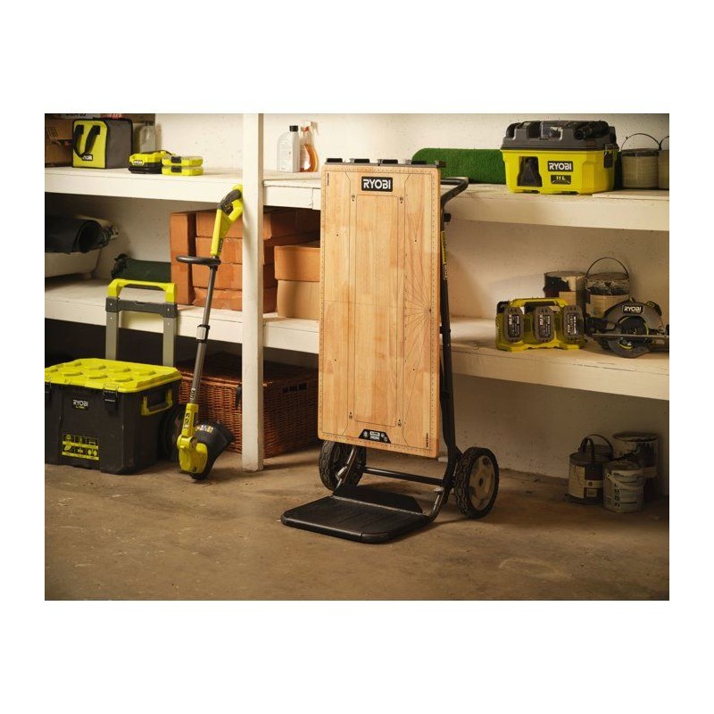 Établi pliant 2-en-1 - RYOBI - RWBSB-01 - Établi et diable - Charge