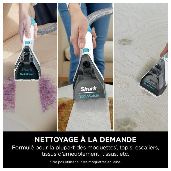 Liquides nettoyants pour aspirateur détacheur PX200EUT - SHARK - Solution double activation