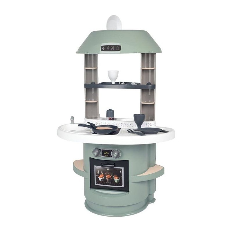 Cuisine pour enfant - Smoby - Nova - Jouet d'Imitation - 13 Accessoire