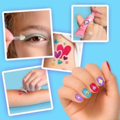 Smoby - Glam Me Up 3 en 1 Glow Station - Studio Beauté Enfant - Manuc