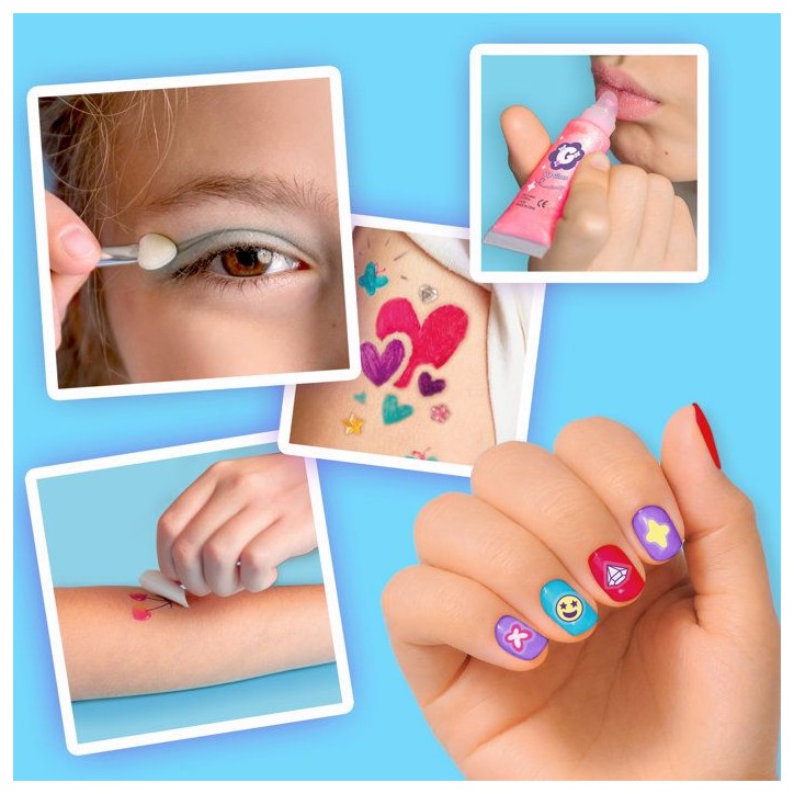 Smoby - Glam Me Up 3 en 1 Glow Station - Studio Beauté Enfant - Manucure, Maquillage et Tatouages - Plus de 20 Accessoires - 6 Smoby - Glam Me Up 3 en 1 Glow Station - Studio Beauté Enfant - Manucure, Maquillage et Tatouages - Plus de 20 Accessoires - 6