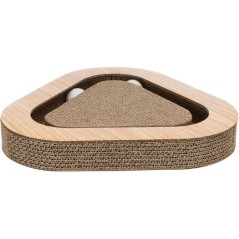 Griffoir carton avec balles - TRIXIE - 36 x 5 x 36 cm / Gris