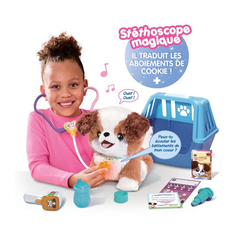 VTECH - COOKIE, MON CHIOT BOBO - Multicolore