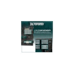 Organiseur a suspendre - XPERFORMER - XPST17 - 12 compartiments - Gran