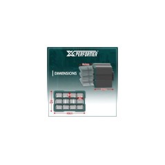 Organiseur a suspendre - XPERFORMER - XPST17 - 12 compartiments - Gran