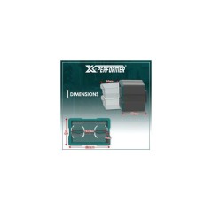 Organiseur a suspendre - XPERFORMER - XPST20 - 2 grands compartiments