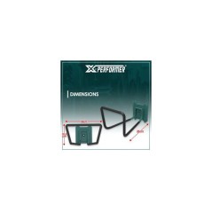 Crochet extra large - XPERFORMER - XPST7 - Butée d'arret - Support mu