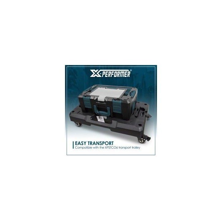 Boîte empilable S - XPERFORMER - XPSTCO1 - 37 x 25,7 x 14 cm - Compacte - Empilable