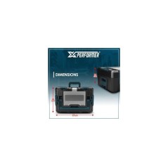 Boîte empilable S - XPERFORMER - XPSTCO1 - 37 x 25,7 x 14 cm - Compac