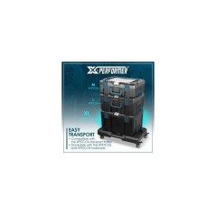 Boîte empilable XL - XPERFORMER - XPSTCO4 - 45 x 34,5 x 27 cm - Grand