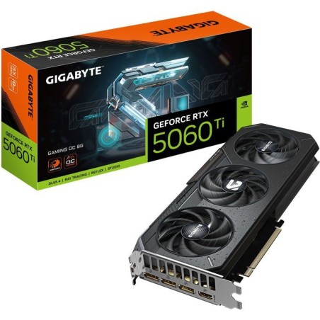 GIGABYTE - GAMING - Carte graphique - NVIDIA RTX 5060Ti OC - 8 Go