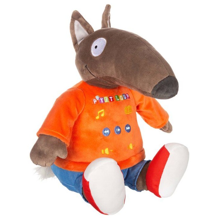 Peluche P'tit Loup GIPSY TOYS - interactive 26 cm - 20 histoires et 20 comptines Peluche P'tit Loup GIPSY TOYS - interactive 26 cm - 20 histoires et 20 comptines