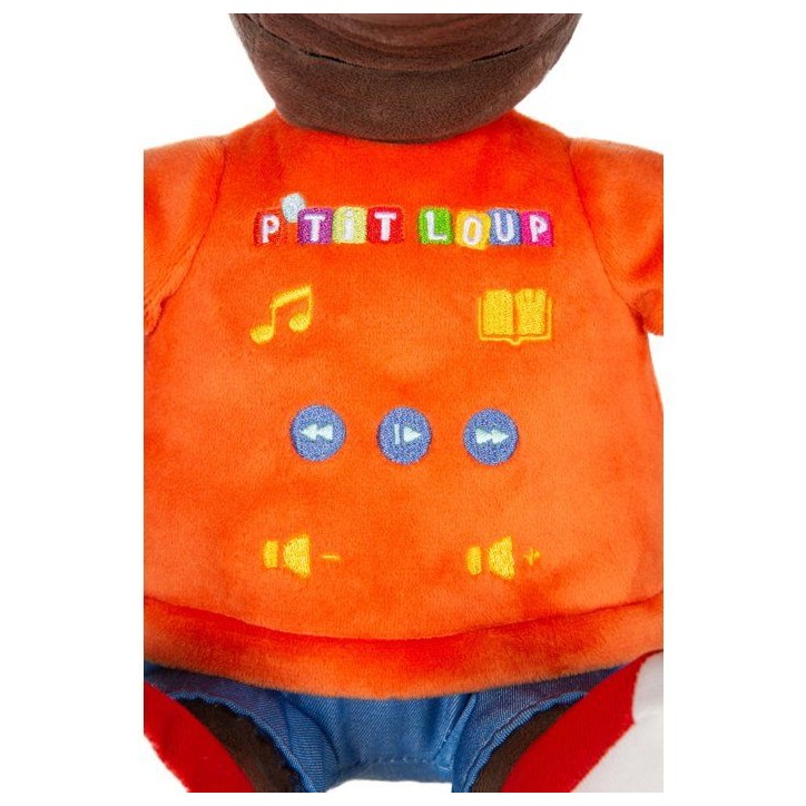 Peluche P'tit Loup GIPSY TOYS - interactive 26 cm - 20 histoires et 20 comptines Peluche P'tit Loup GIPSY TOYS - interactive 26 cm - 20 histoires et 20 comptines