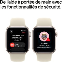 APPLE Watch SE 3 GPS + Cellular - 40mm - Boîtier Starlight Aluminium