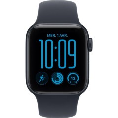 APPLE Watch SE 3 GPS + Cellular - 40mm - Boîtier Midnight Aluminium - Bracelet Navy Blue Sport Band - M/L