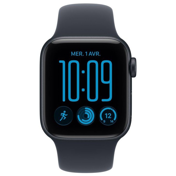APPLE Watch SE 3 GPS + Cellular - 40mm - Boîtier Midnight Aluminium - Bracelet Navy Blue Sport Band - M/L APPLE Watch SE 3 GPS + Cellular - 40mm - Boîtier Midnight Aluminium - Bracelet Navy Blue Sport Band - M/L