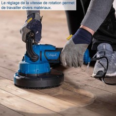 Ponceuse universelle Scheppach BFR1200 - disque 180 mm