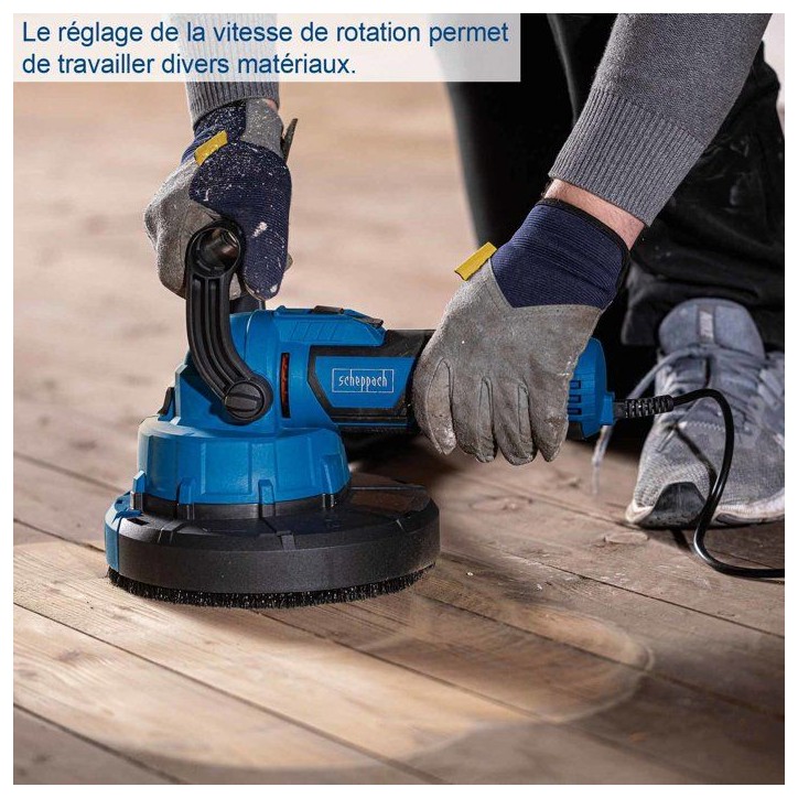 Ponceuse universelle Scheppach BFR1200 - disque 180 mm