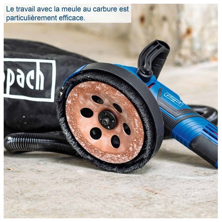 Ponceuse universelle Scheppach BFR1200 - disque 180 mm