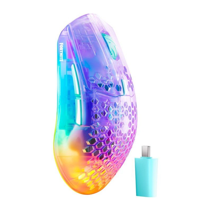 Souris gaming sans fil - STEELSERIES - Aerox 3 WL Gen2 - Fortnite