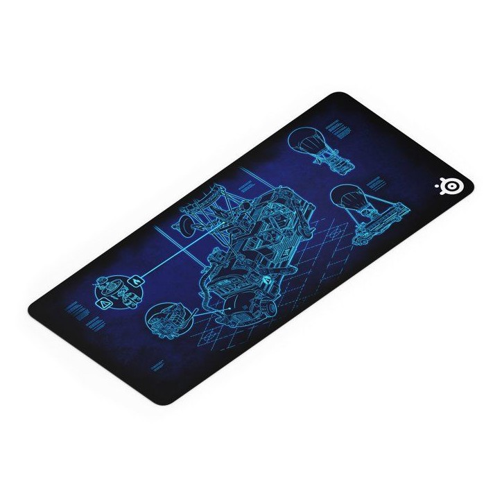 Tapis de souris gaming - STEELSERIES - QcK XXL - Fortnite Battle Bus