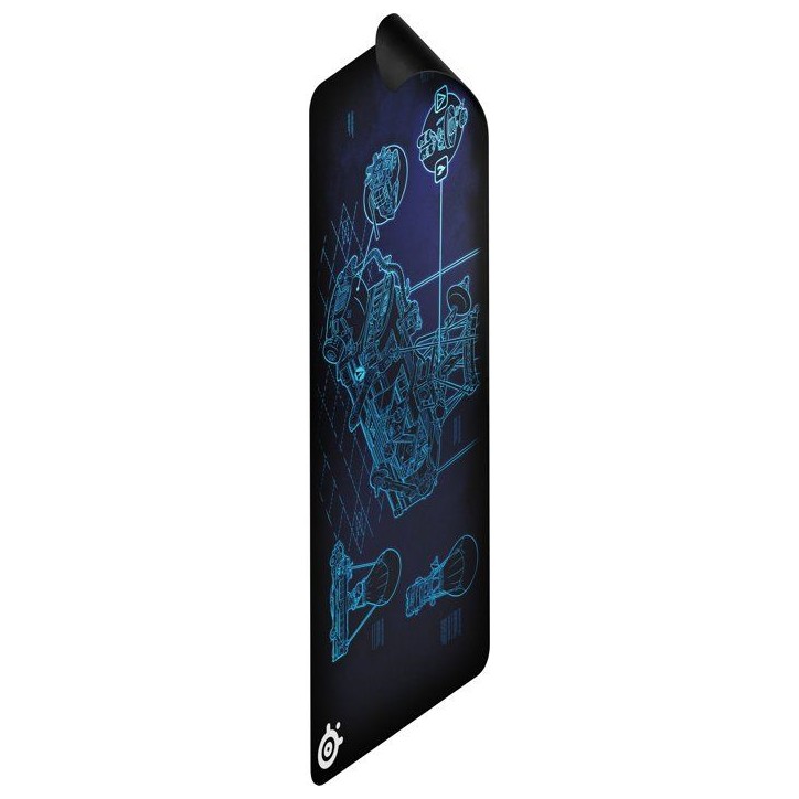 Tapis de souris gaming - STEELSERIES - QcK XXL - Fortnite Battle Bus