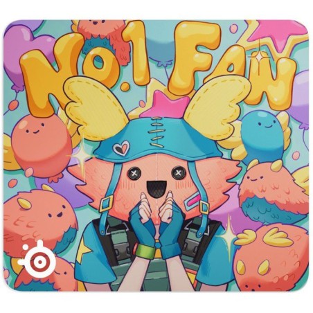 Tapis de souris gaming - STEELSERIES - QcK L - Fortnite Guff