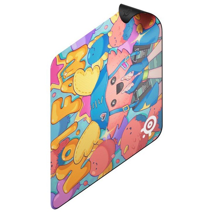 Tapis de souris gaming - STEELSERIES - QcK L - Fortnite Guff Tapis de souris gaming - STEELSERIES - QcK L - Fortnite Guff
