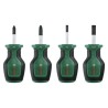 Bosch Set de 4 tournevis courts (compacts pour vissage dans espaces re