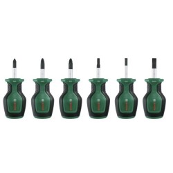 Bosch Set de 6 tournevis courts (pour endroits restreints PH/PZ/TX/Pla