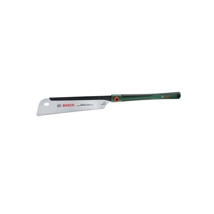 Bosch Scie japonaise Dozuki 270 mm (coupes droites précises dans bois/plastique lame acier SK5 flexible poignée Softgrip) Bosch Scie japonaise Dozuki 270 mm (coupes droites précises dans bois/plastique lame acier SK5 flexible poignée Softgrip)
