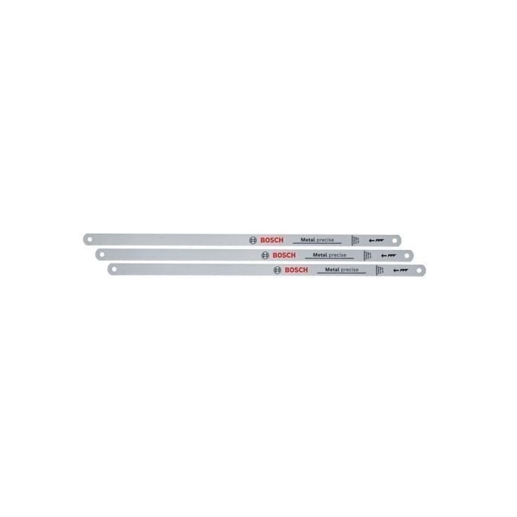 Bosch Set de 3 lames de scie alternative de 300 mm (lame bimétal durable pr coupes ds métal/plast./bois tendre/mat. composites Bosch Set de 3 lames de scie alternative de 300 mm (lame bimétal durable pr coupes ds métal/plast./bois tendre/mat. composites