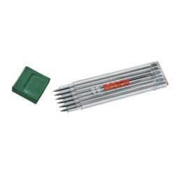 Bosch Set de 6 mines graphites HB (acces. marqueur pr trous profonds H