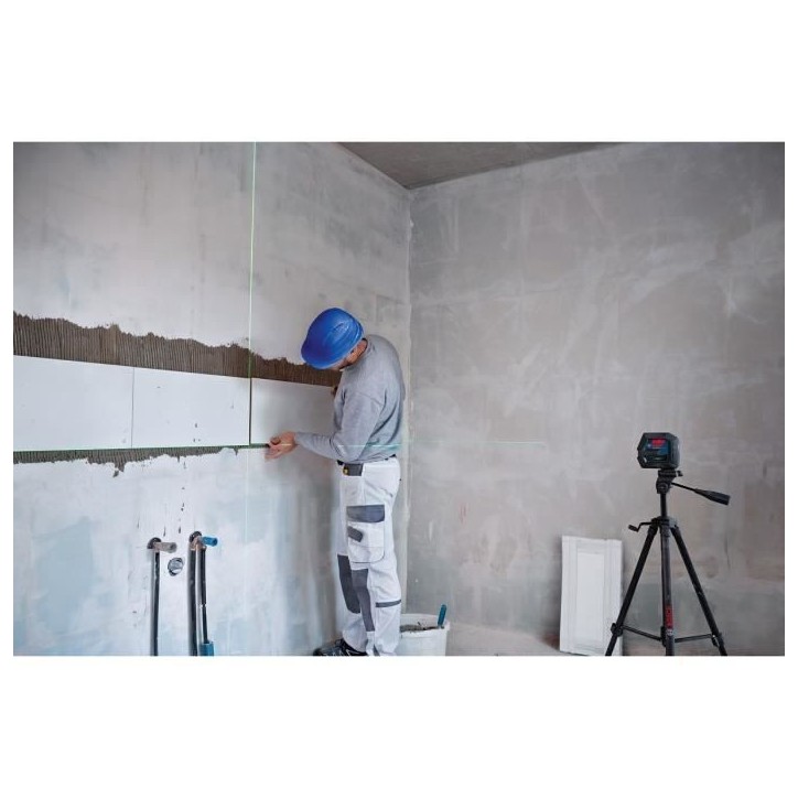 Laser - BOSCH - GCL 2-50 G - 2 points et 2 lignes - IP 64 - Portée 10 m Laser - BOSCH - GCL 2-50 G - 2 points et 2 lignes - IP 64 - Portée 10 m