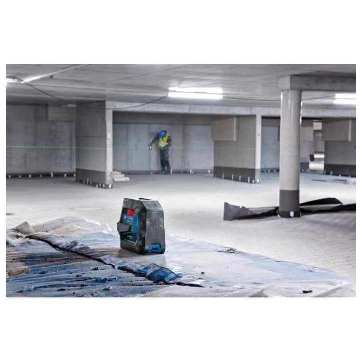 Laser - BOSCH - GCL 2-50 G - 2 points et 2 lignes - IP 64 - Portée 10 m Laser - BOSCH - GCL 2-50 G - 2 points et 2 lignes - IP 64 - Portée 10 m