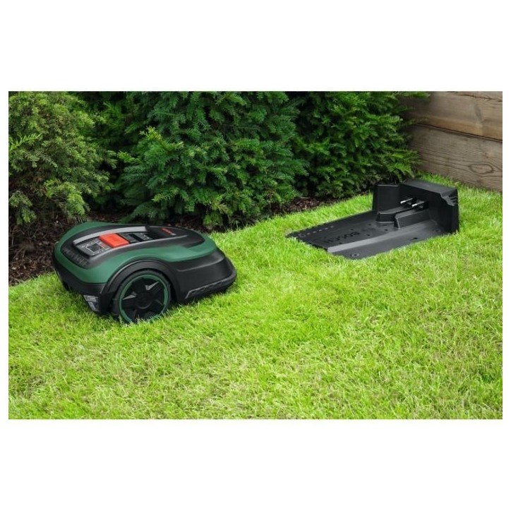 Tondeuse robot BOSCH - Indego S+ 500 - Tondeuse Robot - Sur batterie - Éjection Mulching Tondeuse robot BOSCH - Indego S+ 500 - Tondeuse Robot - Sur batterie - Éjection Mulching