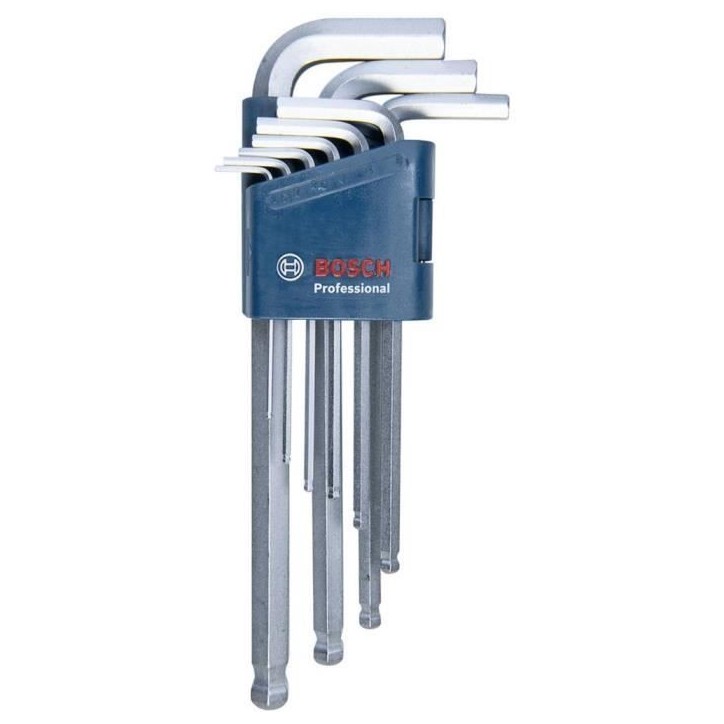 Bosch Professional - Set de 9 clés mâles pour vis a six pans creux Bosch Professional - Set de 9 clés mâles pour vis a six pans creux